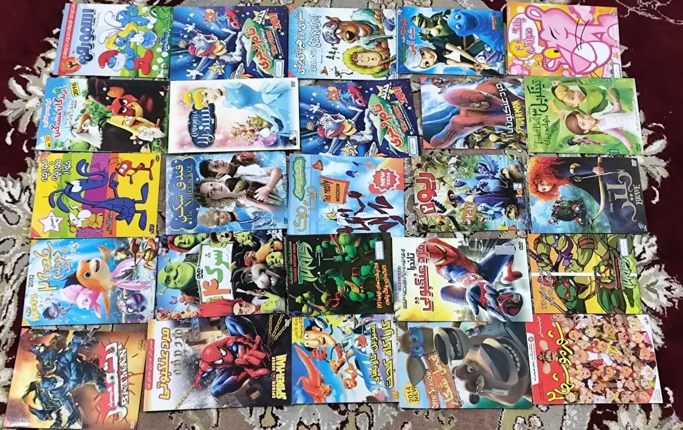 کارتون انیمیشن cd و dvd|اسباب‌‌بازی|تاکستان, |دیوار