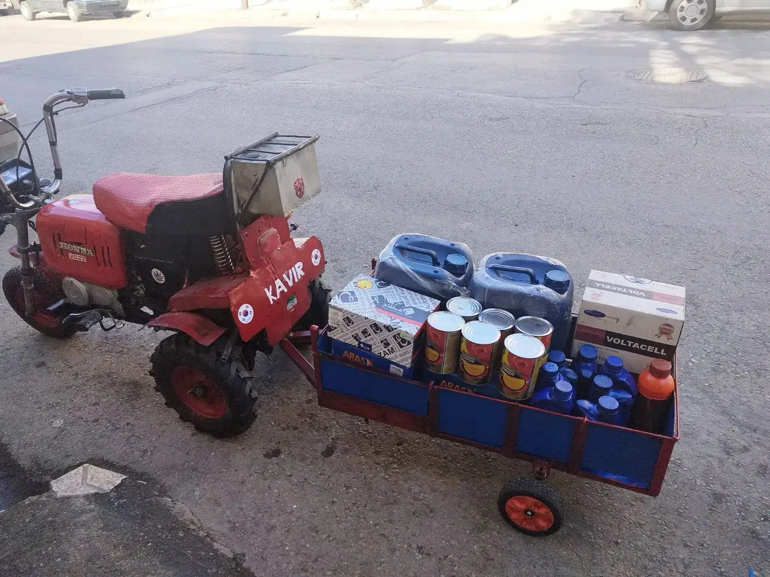 موتور تیلر شخم زن|دوچرخه، اسکیت، اسکوتر|تربت‌حیدریه, مظفریه|دیوار