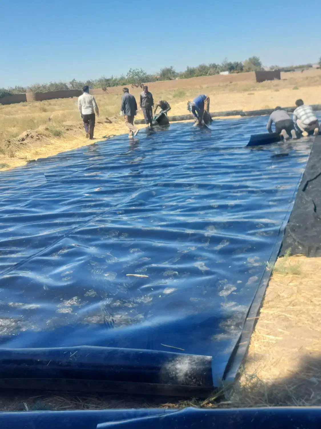 استخر ذخیره آب کشاورزی(ژئوممبران)|خدمات پیشه و مهارت|گناباد, |دیوار