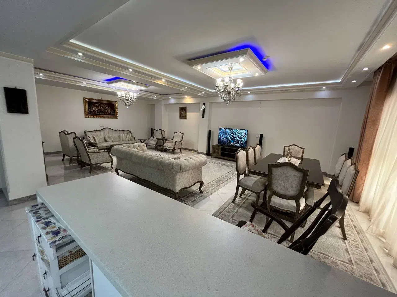 ۱۲۵متر۲خ *ویوابدی* شهرک چشمه (تمدیدسالانه) LUXURY|اجارهٔ آپارتمان|تهران, دهکده المپیک|دیوار