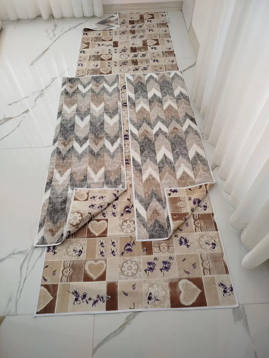 سفره ۳ متری آستردار|سفره، حوله، دستمال آشپزخانه|بیرجند, |دیوار