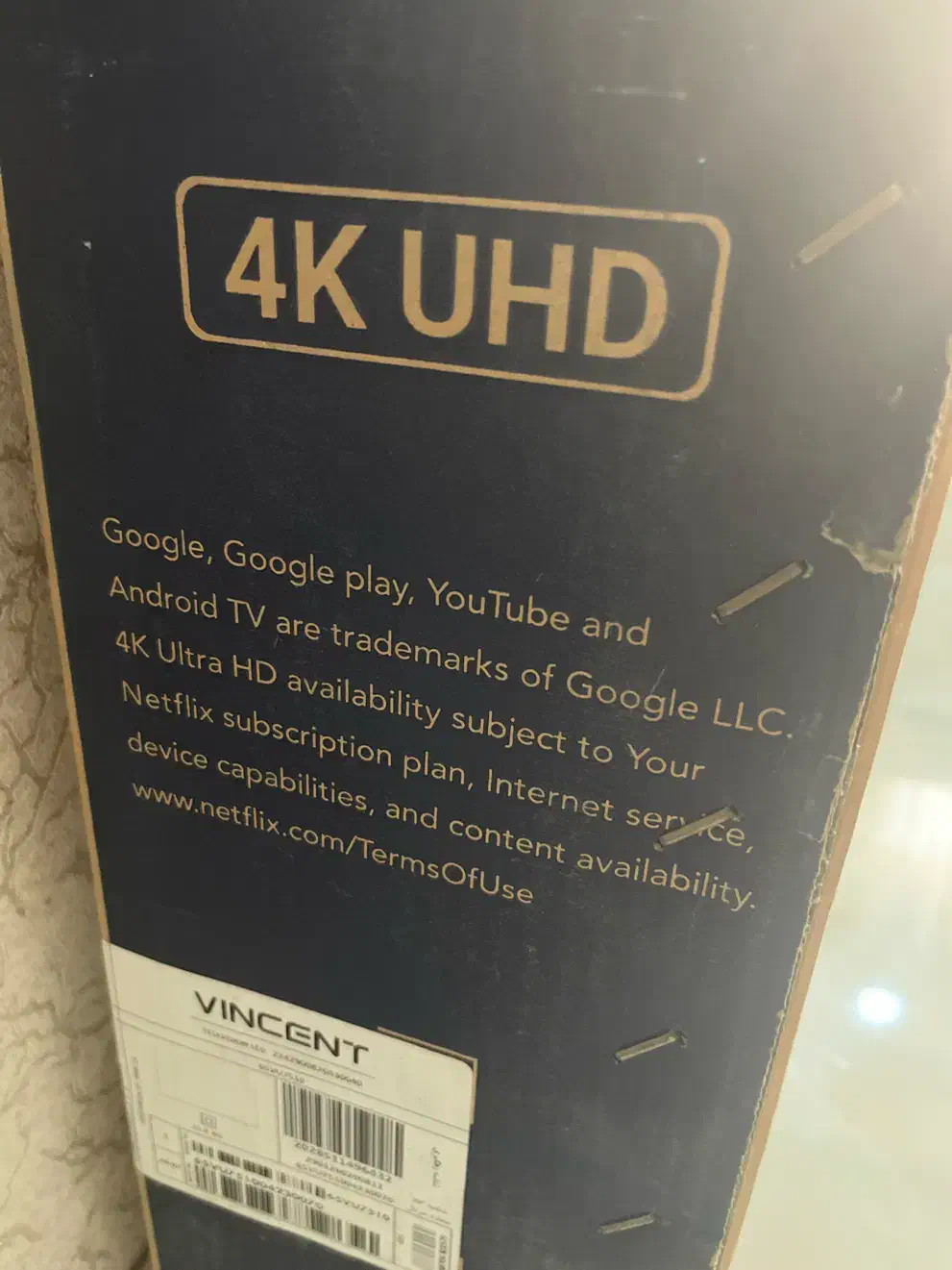 ال ای دی ۶۵ اینچ وینست فول 4K|تلویزیون و پروژکتور|تهران, جنت‌آباد مرکزی|دیوار