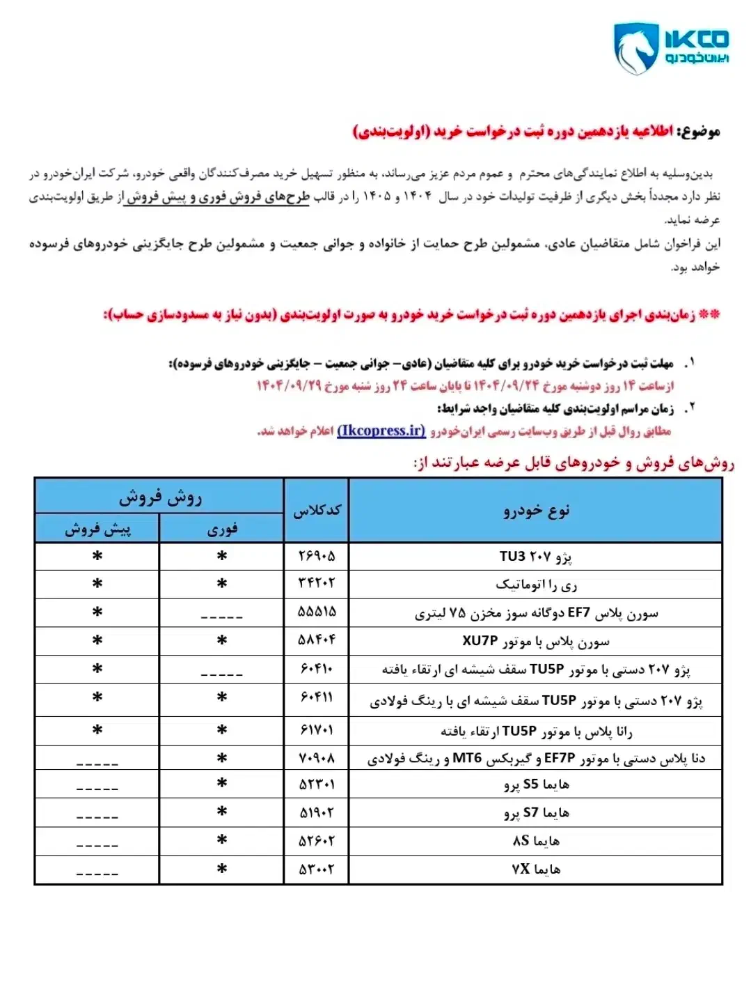آغاز یازدهمین ثبت نام قرعه کشی ایران خودرو|خدمات رایانهای و موبایل|اردبیل, |دیوار