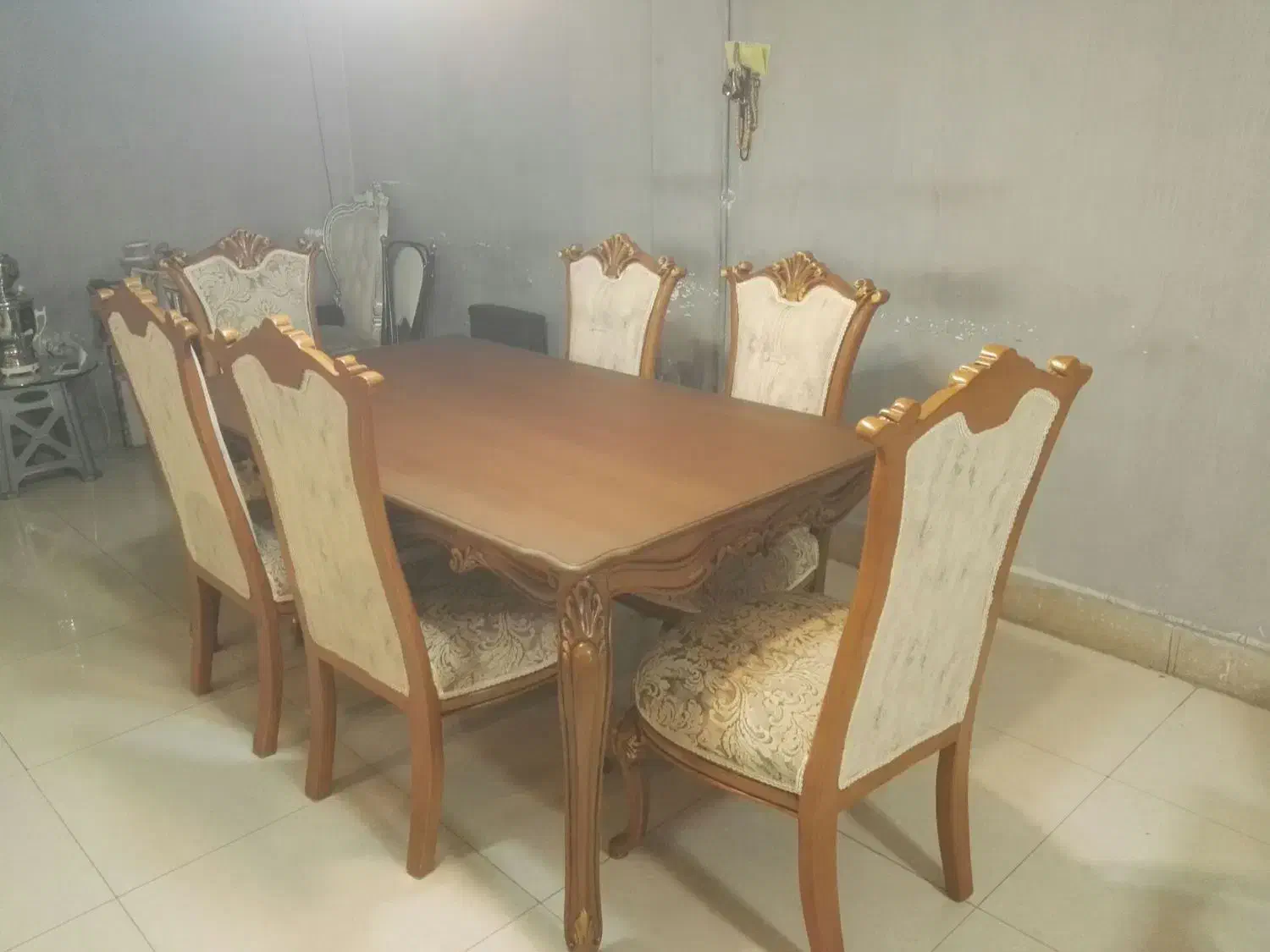 ناهارخوری با۶صندلی|میز و صندلی غذاخوری|کمیجان, |دیوار