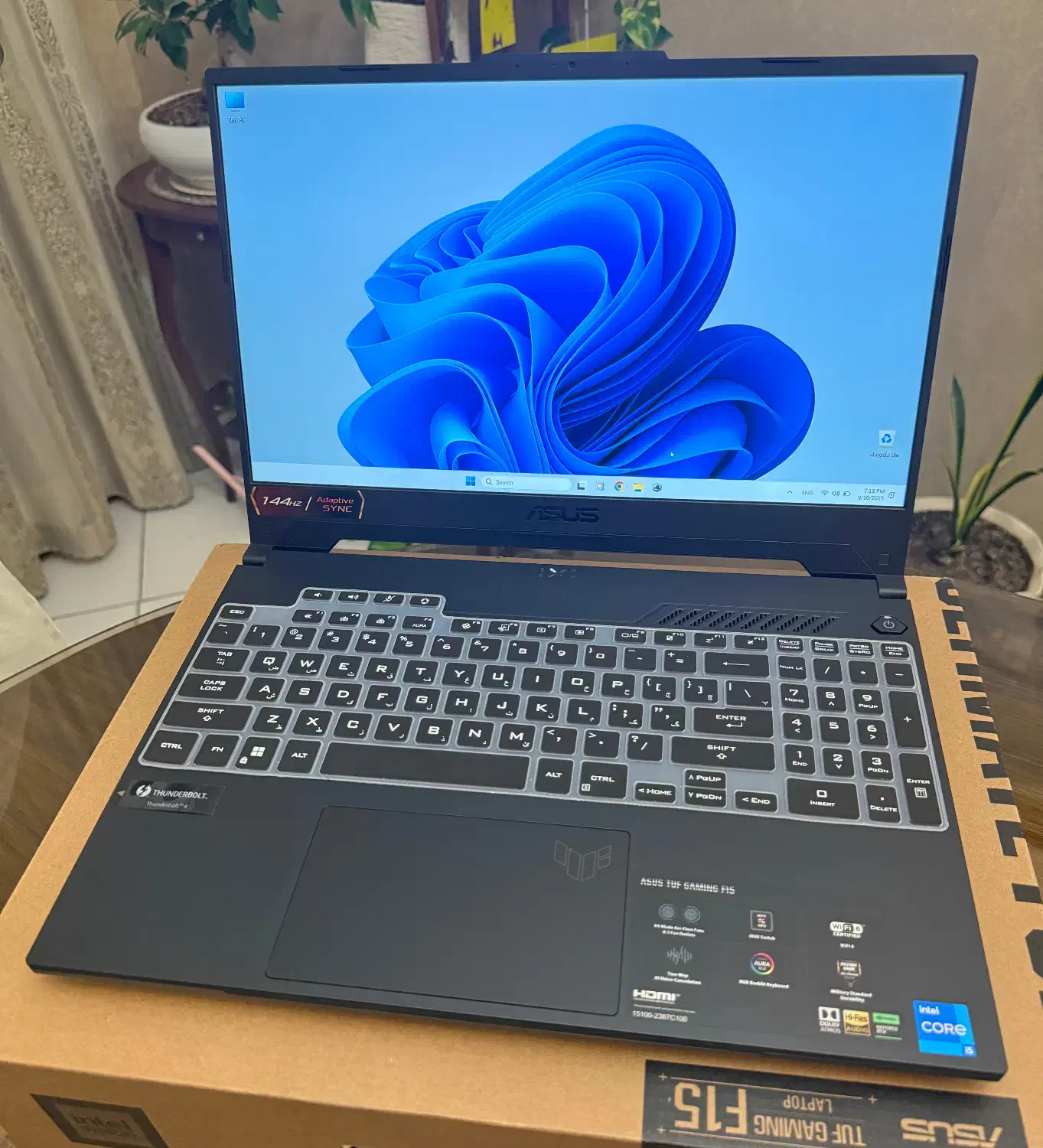 لپ تاپ ایسوس TUF Gaming F15 FX507ZC|رایانه همراه|تهران, سهروردی|دیوار