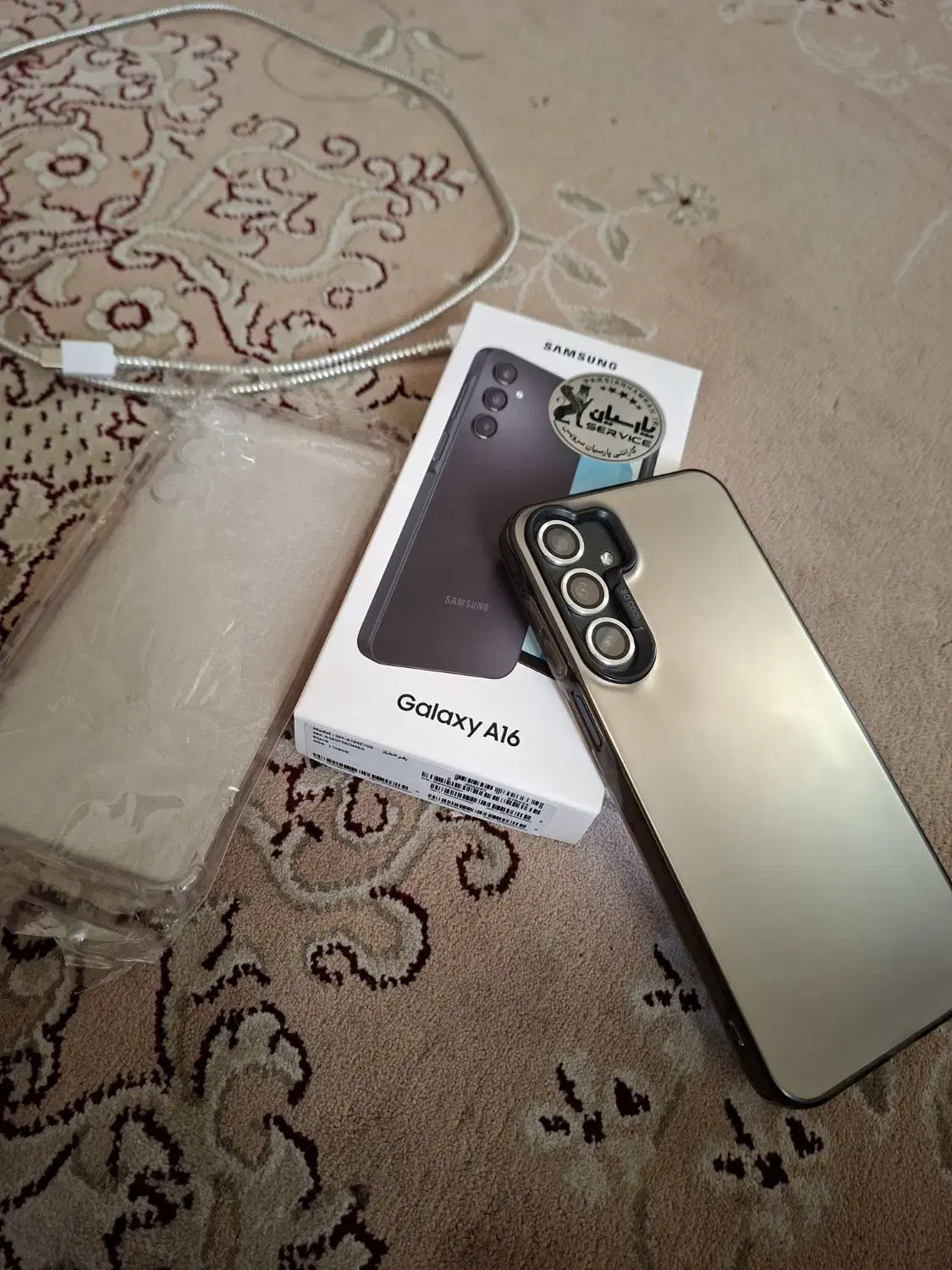 گوشی سامسونگ  A16 در حد اک|موبایل|خرم‌آباد, |دیوار