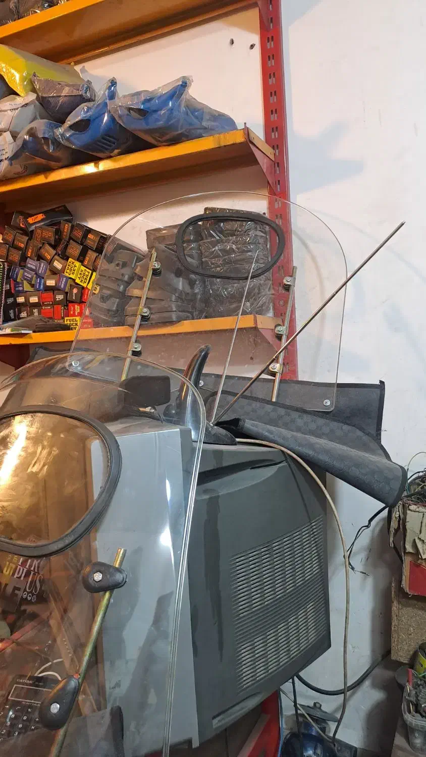 طلق کامل موتور لوازم پلیسی|قطعات یدکی و لوازم جانبی|قم, شهید صیاد شیرازی|دیوار