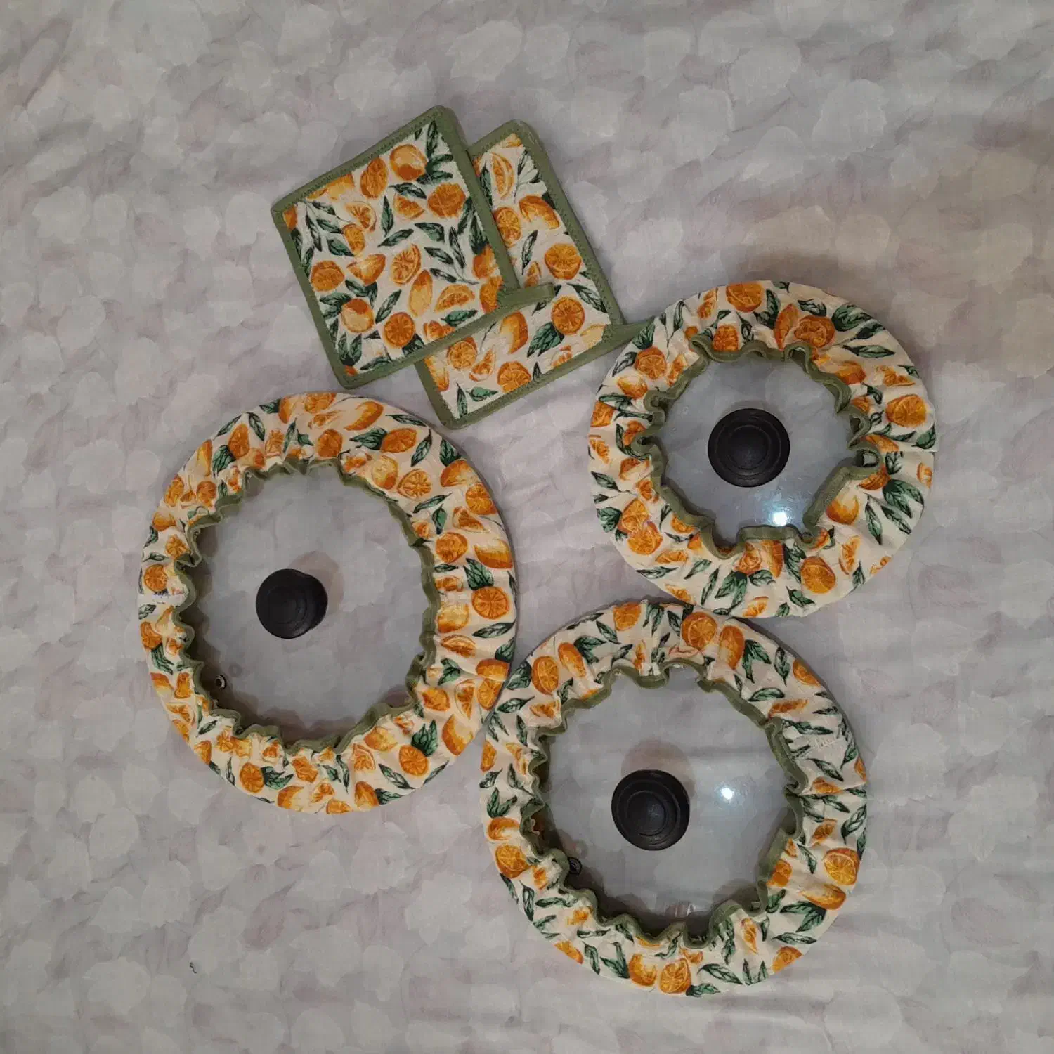 دمکنی دور قابلمه|سفره، حوله، دستمال آشپزخانه|بیرجند, |دیوار