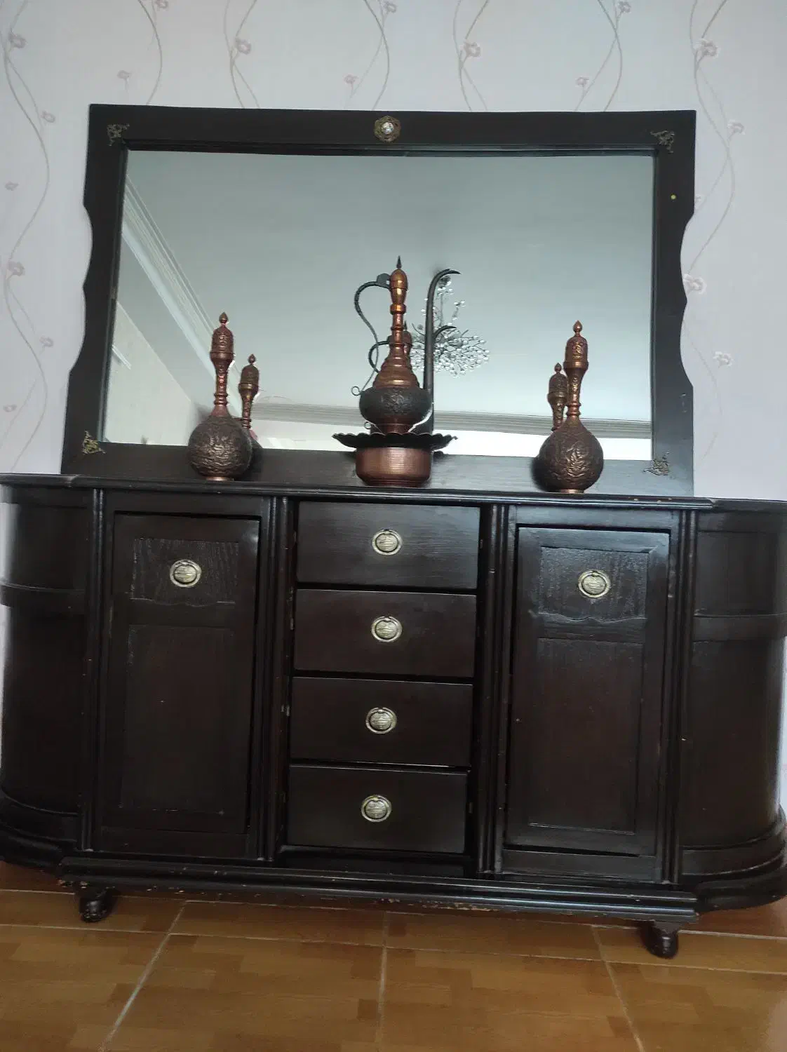 آینه و کنسول|بوفه، ویترین، کنسول|زنجان, |دیوار