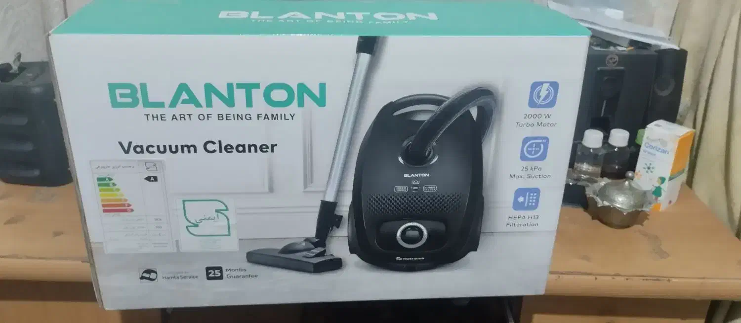 جاروبرقی بلانتون مشکی|جاروبرقی، جارو شارژی، بخارشو|مینودشت, |دیوار