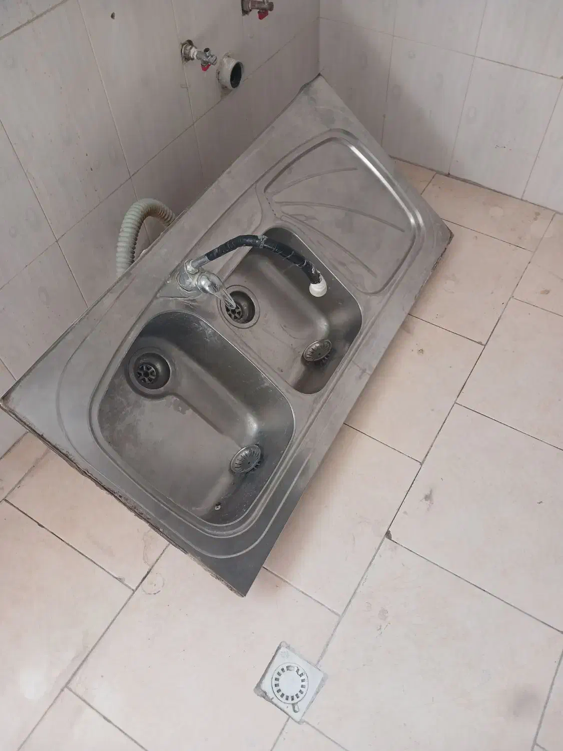 سینک اشپزخانه و هود|آب‌چکان و نظم‌دهنده ظروف|تهران, خانی آباد نو شمالی|دیوار