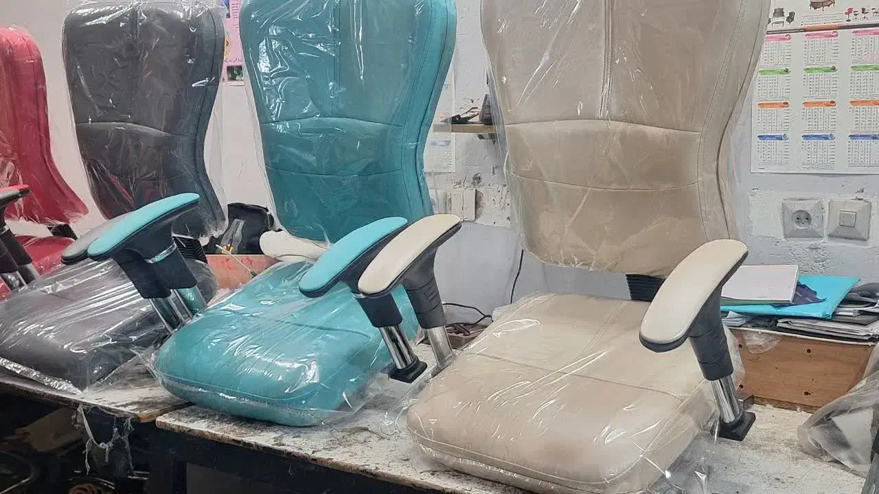 صندلی کارمندی|مبلمان اداری|اصفهان, قلعه طبره|دیوار