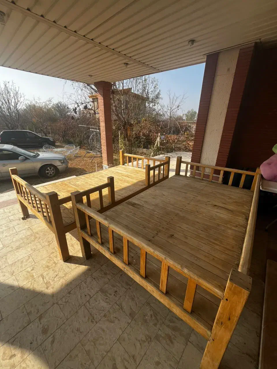 نیمکت چوبی درجه یک|صندلی و نیمکت|ارومیه, |دیوار