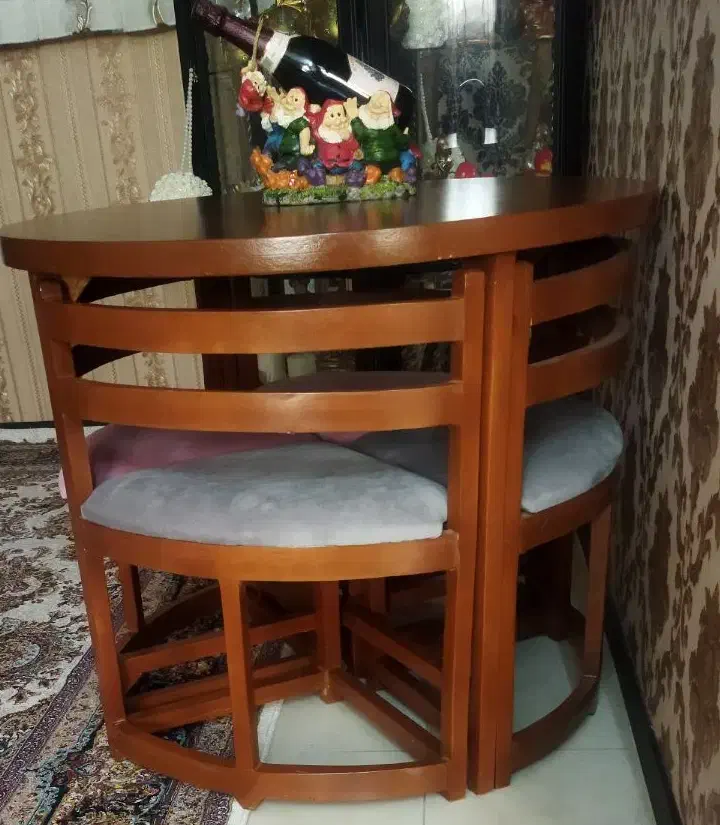 میز ناهار خوری 4نفره|میز و صندلی غذاخوری|صدرا-فارس, فاز ۲|دیوار