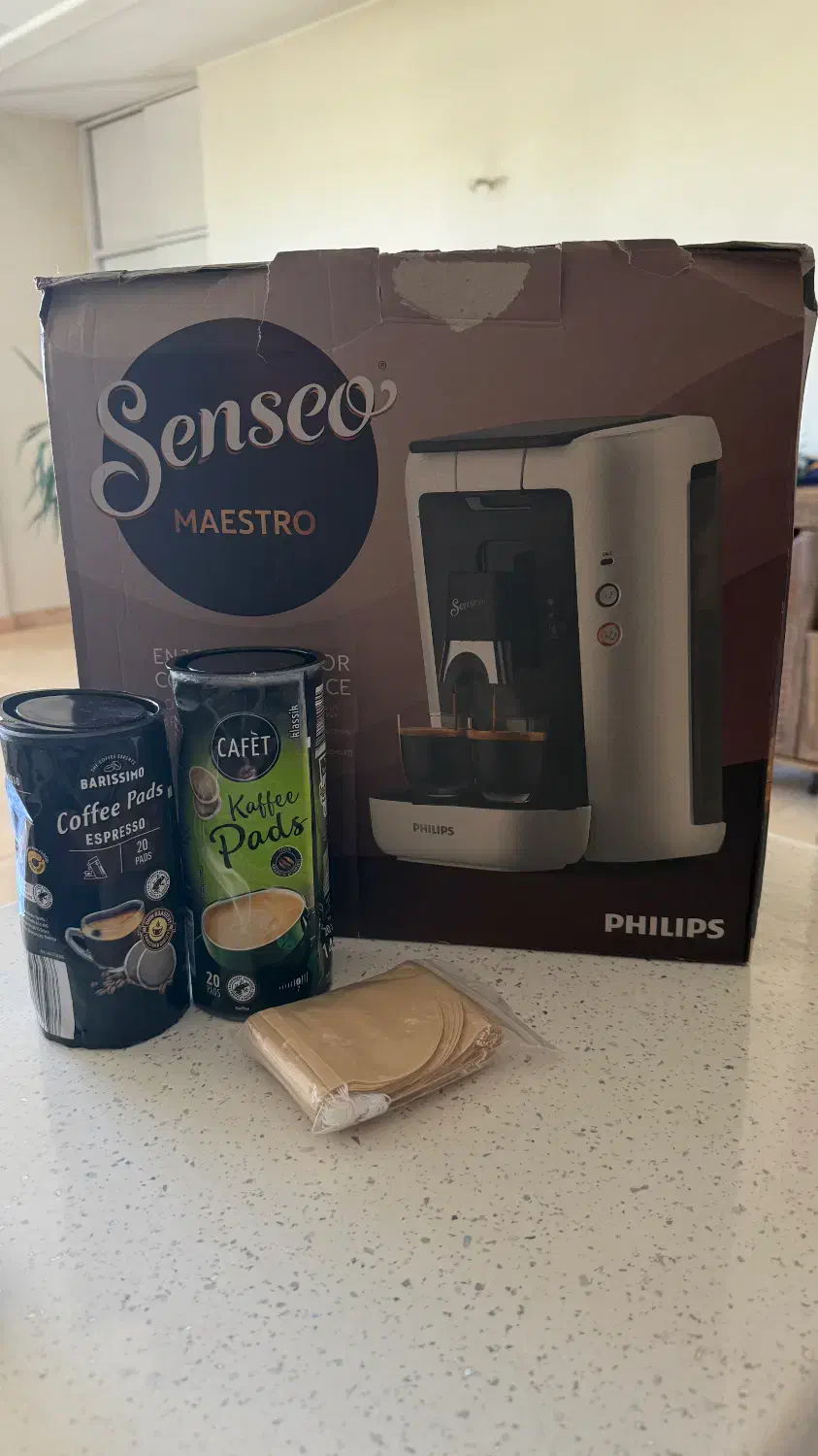 دستگاه قهوهساز Philips Senseo Maestro از آلمان|سماور، چایساز، قهوهساز|رودهن, |دیوار