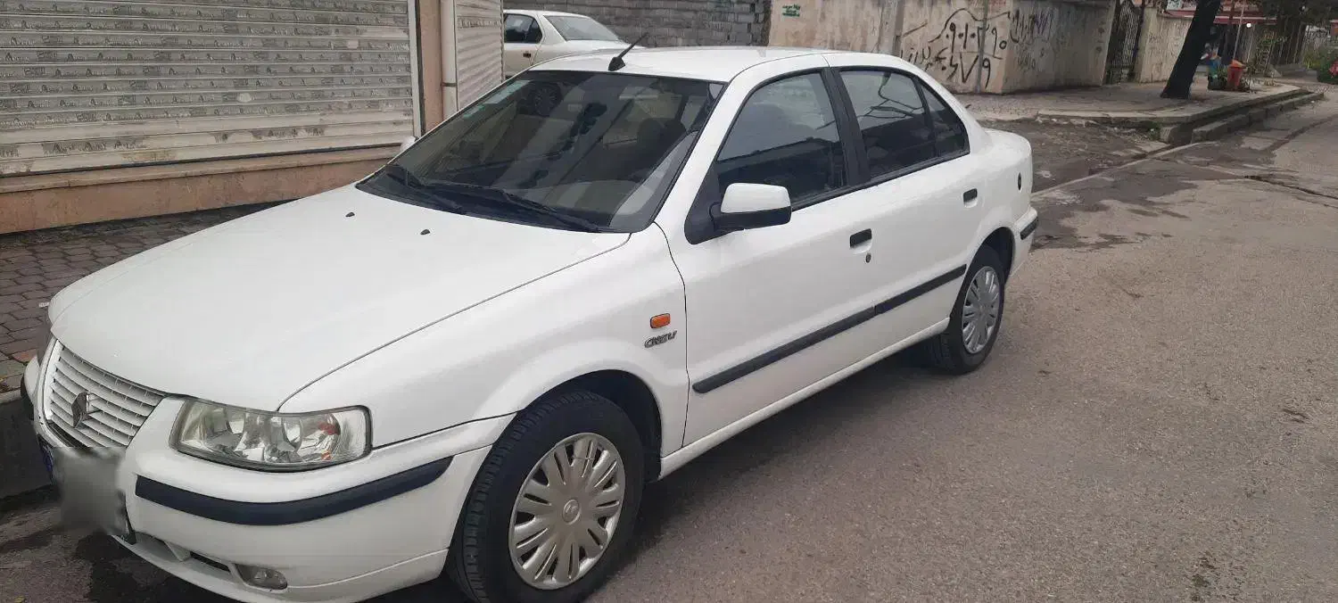 سمند ای اف سون دوگانه سفید|خودرو سواری و وانت|تهران, چیتگر شمالی|دیوار