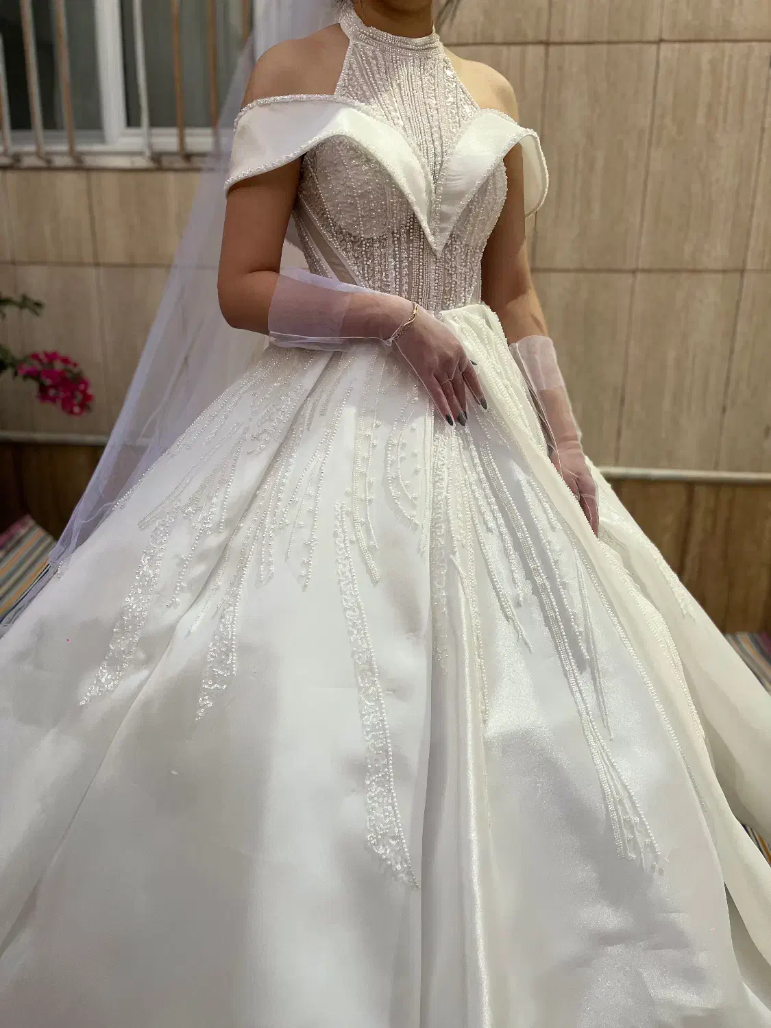 لباس عروس تن پوش اول|لباس|کاشمر, |دیوار