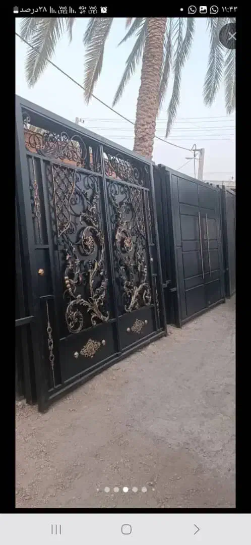 درب مدل جدید درب حیاط|مصالح و تجهیزات ساختمان|برازجان, |دیوار