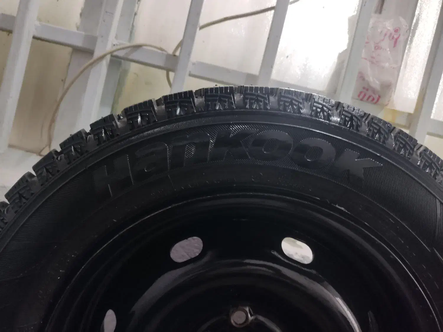 دو حلقه لاستیک هانکوک|قطعات یدکی و لوازم جانبی|مشکین‌دشت, |دیوار