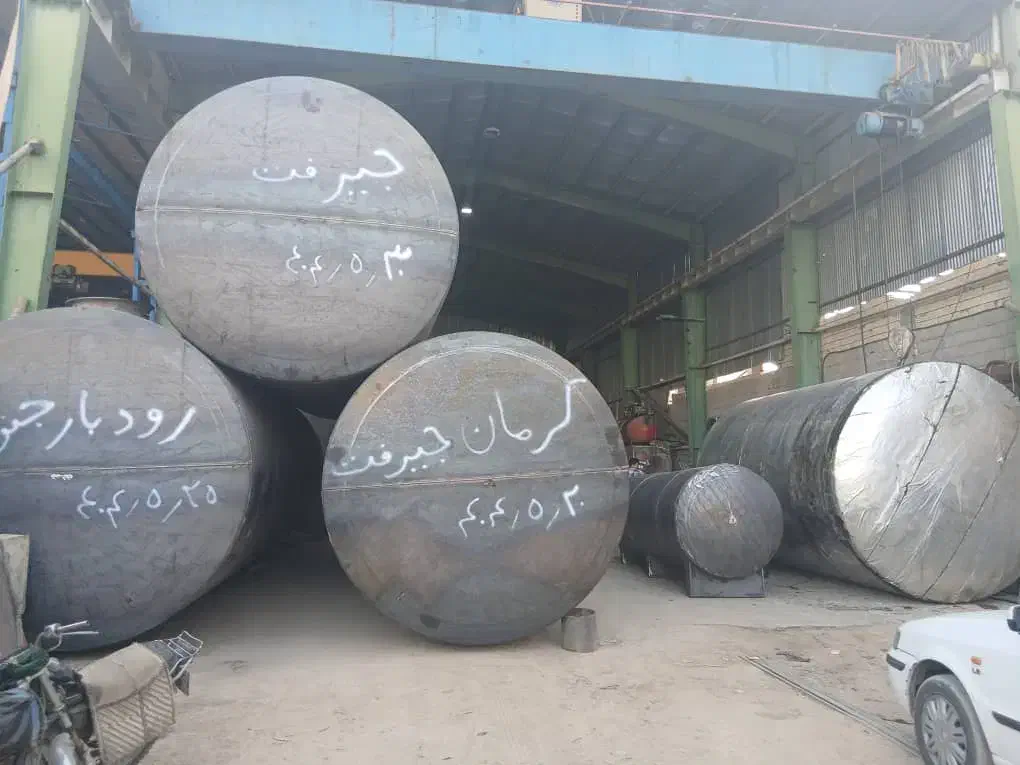 مخزن سوخت صنعتی با ورق فولادی|ماشینآلات صنعتی|سمنان, |دیوار