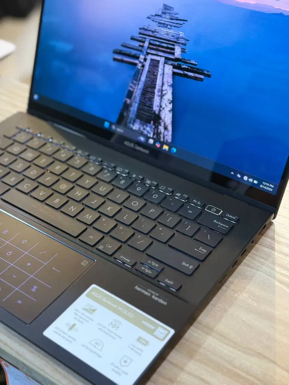 Asus zenbook نسل ۱۳ با صفحه نمایش OLED لمسی|رایانه همراه|اهواز, زیتون کارمندی|دیوار