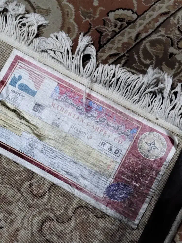 فرش 9متری ماشینی کرم رنگ|فرش|تهران, آجودانیه|دیوار