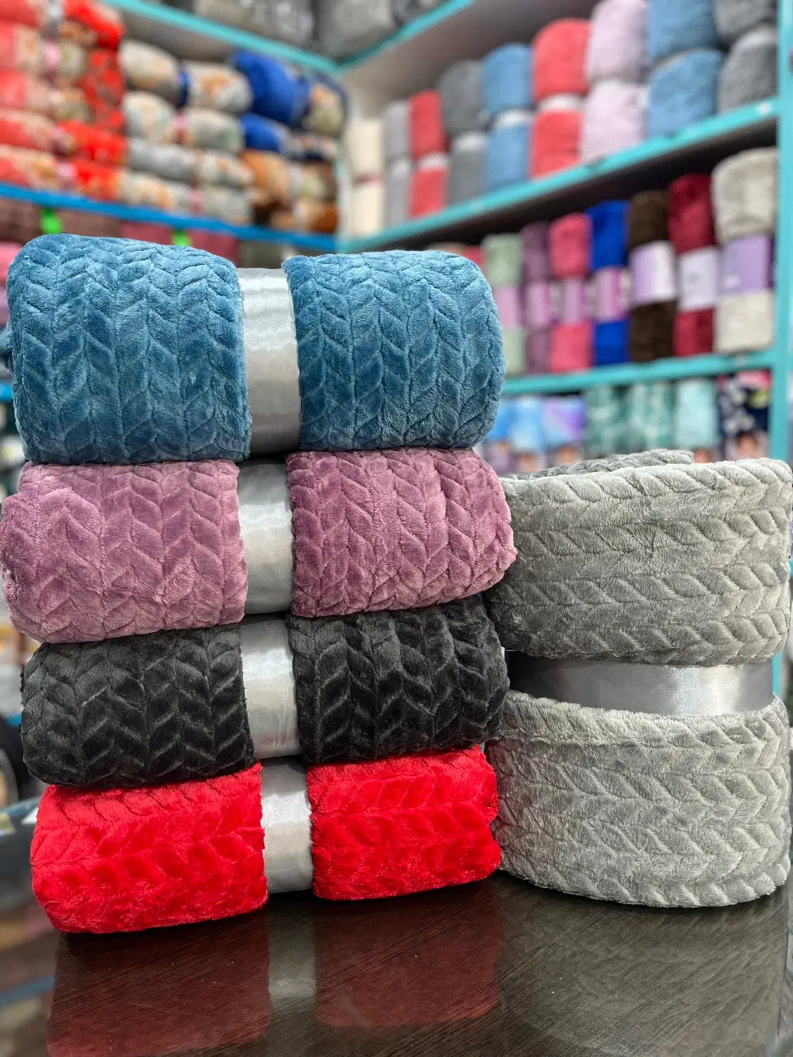 پتو گندمی خارجی دونفره|رختخواب، بالش، پتو|قم, نیروگاه|دیوار