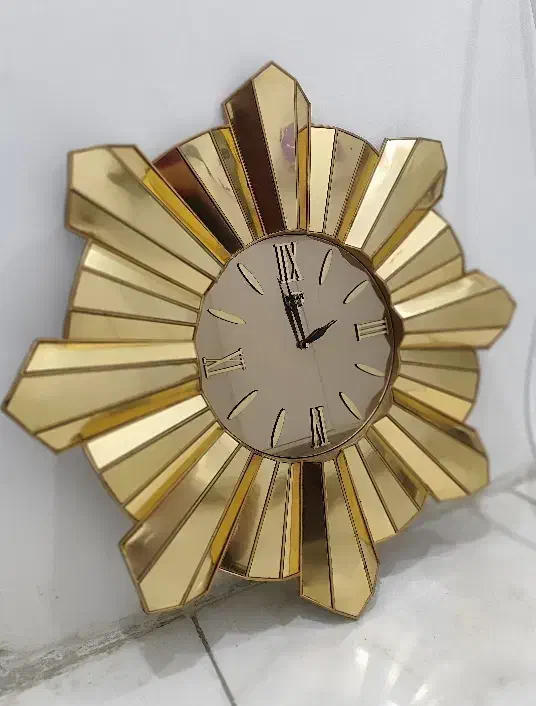 ساعت دیواری آیینه ای|ساعت دیواری و تزئینی|بندر ماهشهر, |دیوار