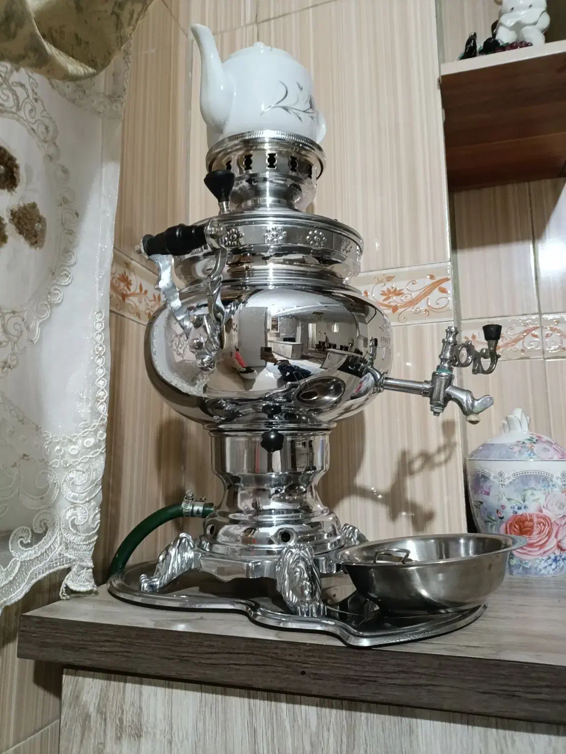 سماور گازی درحدنو|سماور، چای‌ساز، قهوه‌ساز|تهران, یافت آباد جنوبی|دیوار
