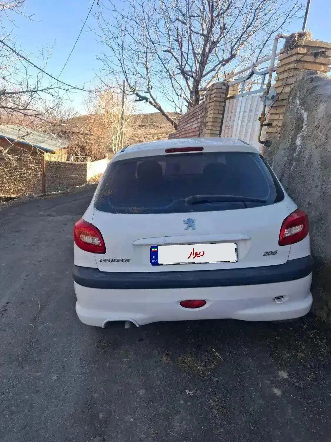 فروش ۲۰۶تیپ 2 کرمان|خودرو سواری و وانت|کرمان, |دیوار