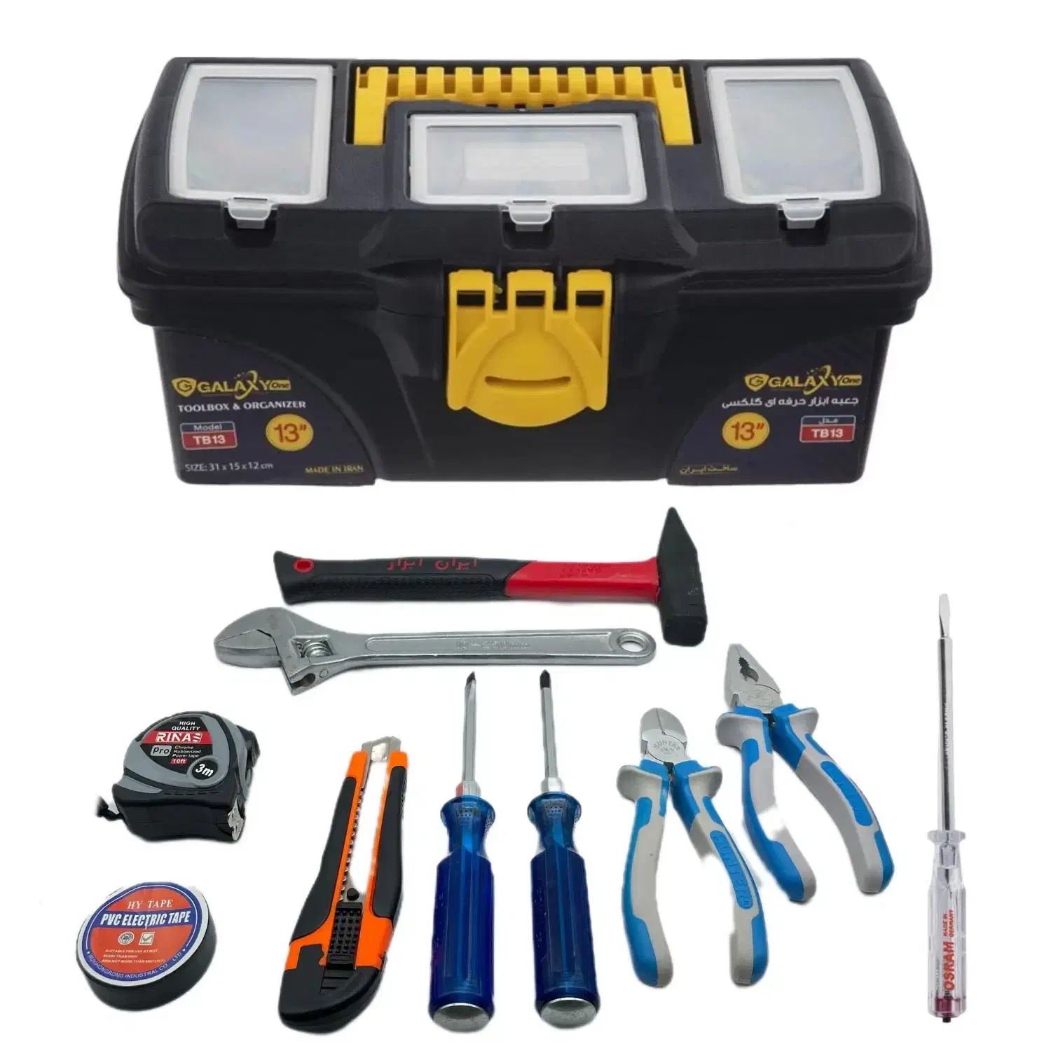 دریل شارژی و جعبه ابزار کامل|ابزارآلات|تهران, تهرانسر غربی|دیوار