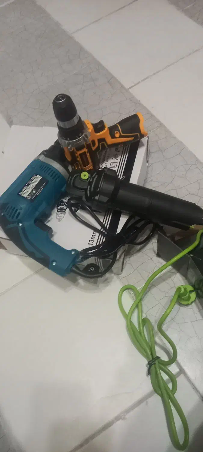 سنگ فرز با دریل سع کاره|ماشینآلات صنعتی|سمنان, |دیوار