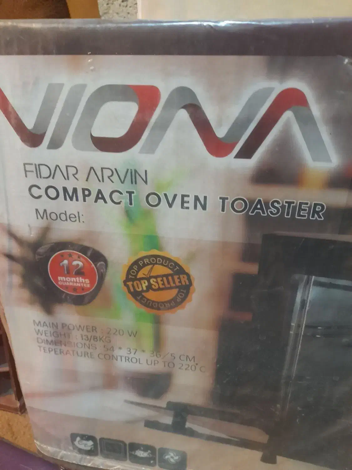 توستر ویونا|اجاق گاز و لوازم برقی پختوپز|نیشابور, خط کاشمر|دیوار