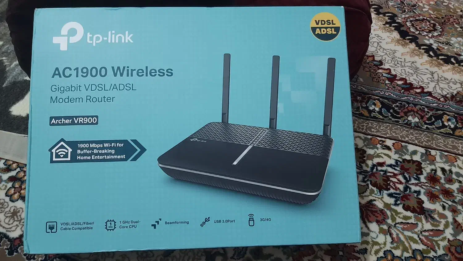 مودم روتر VDSL/ADSL تی پی لینک AC1900  مدل VR900|مودم و تجهیزات شبکه|بوشهر, |دیوار