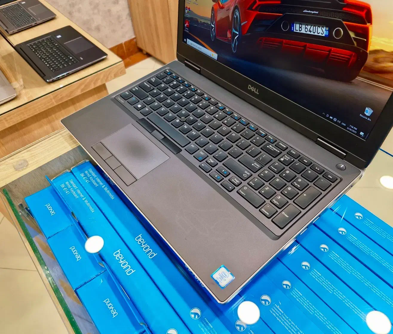 لپ تاپ حرفه ای DELL Core i7H / نسل 9|رایانه همراه|قزوین, |دیوار