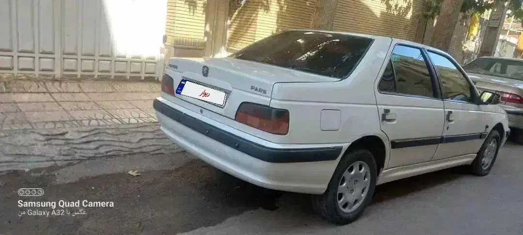 پژو پارس سفید|خودرو سواری و وانت|یاسوج, |دیوار