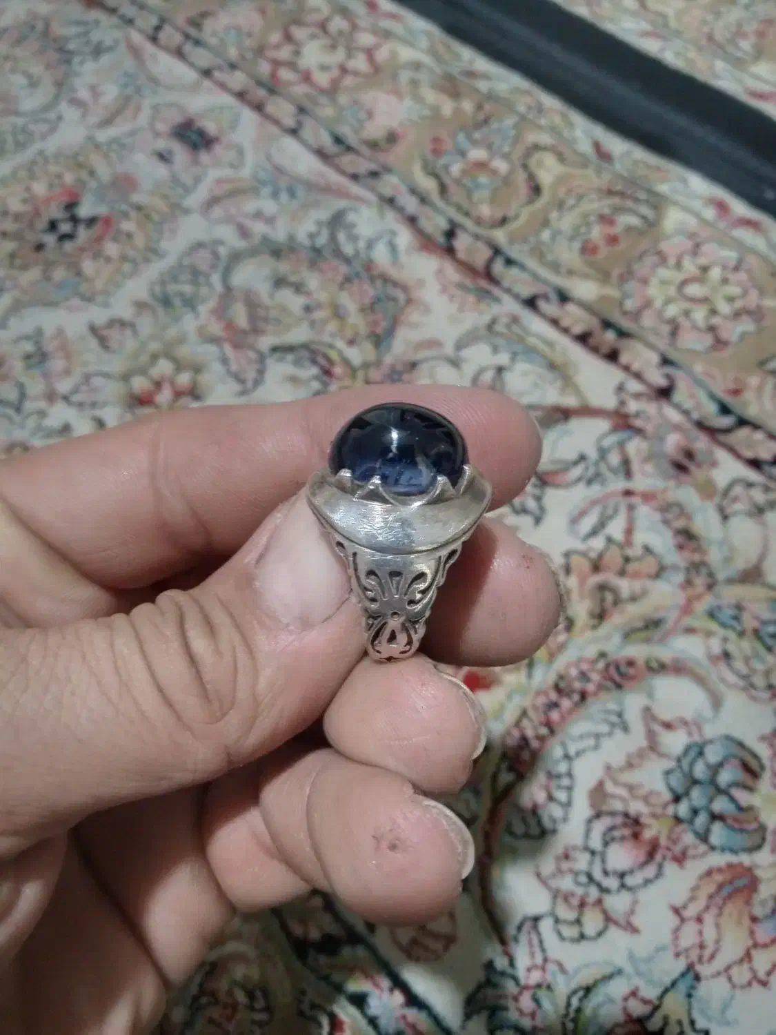 انگشتر یاقوت و انگشتر عقیق سه پوست|جواهرات|فردیس, شهرک شهید حسینی|دیوار