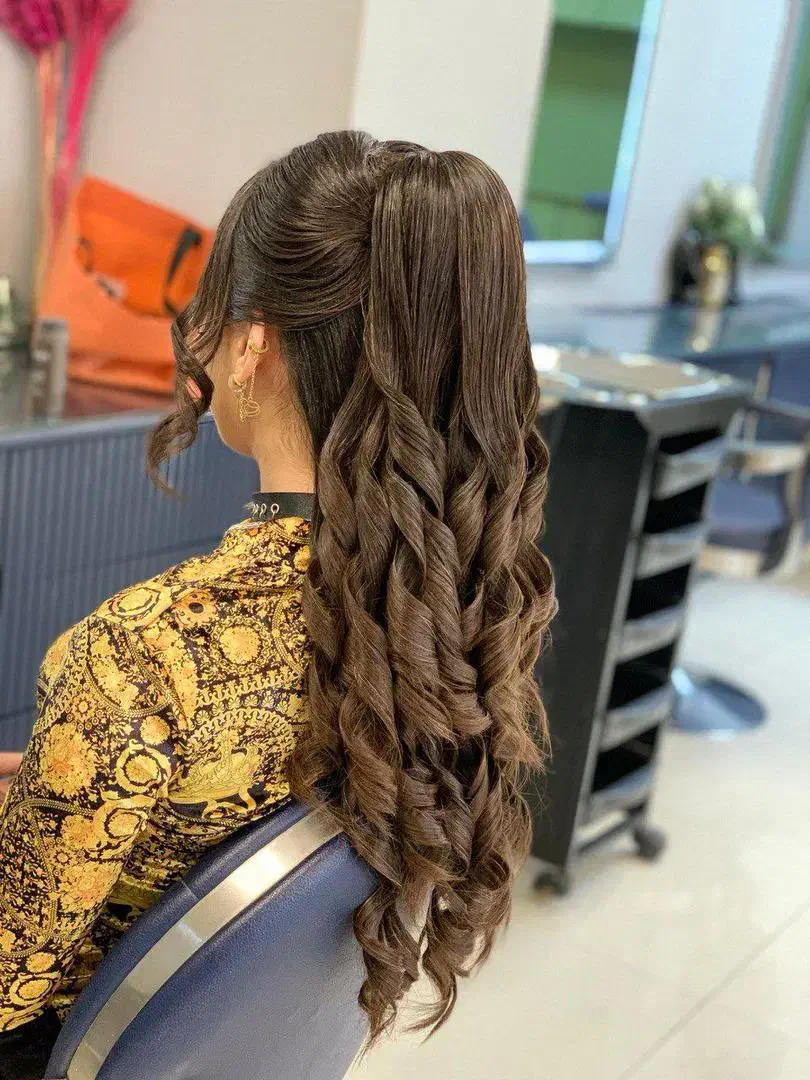 میکاپ و شینیون فقط ۹۵۰ با جدیدترین متریال|خدمات آرایشگری و زیبایی|کرج, گوهردشت|دیوار