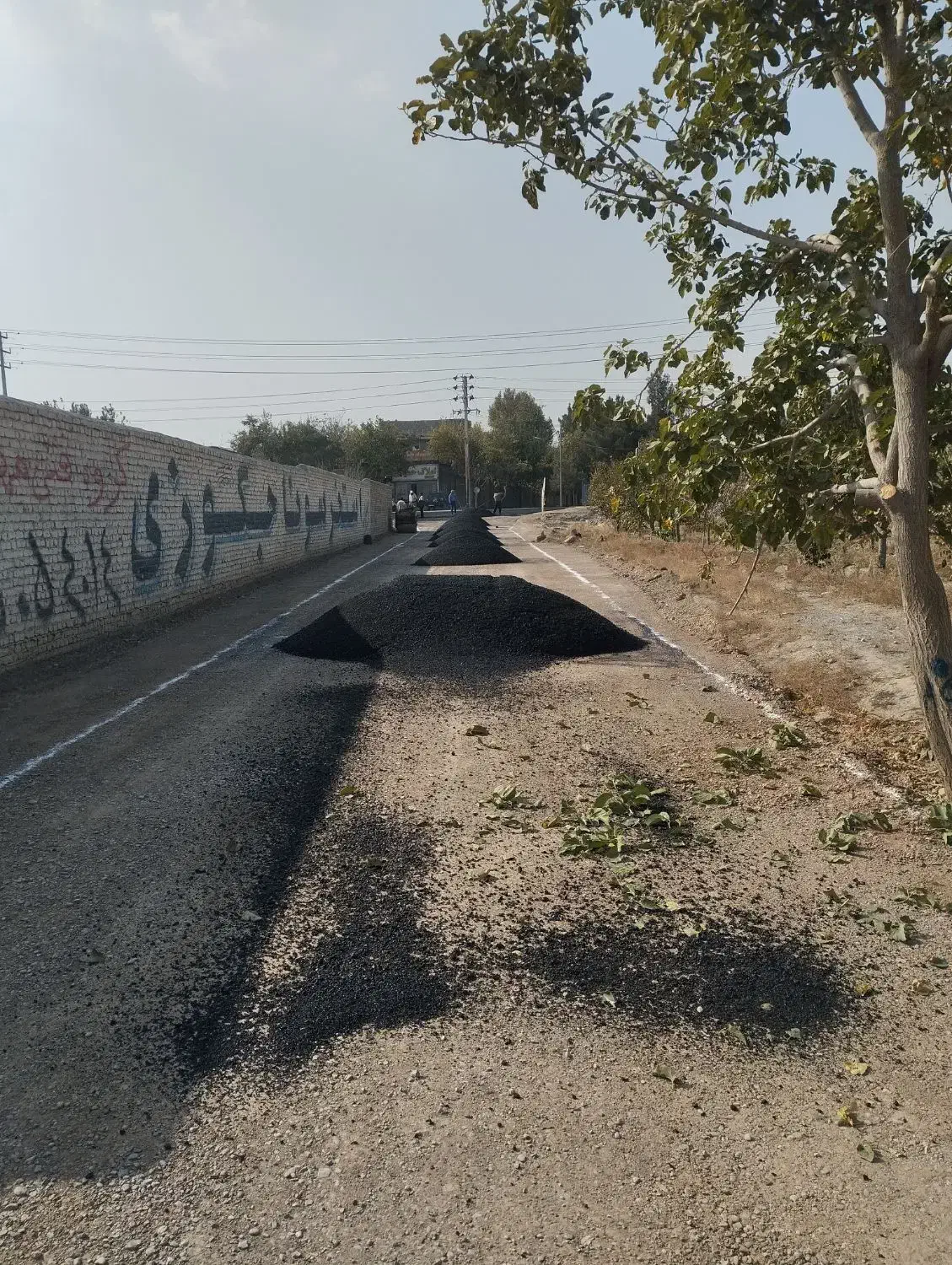 آسفالت کاری محوطه وزیرسازی لکه گیری وغیره|خدمات پیشه و مهارت|چناران, |دیوار