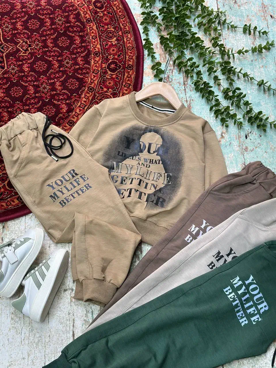 ست بلوز شلوار اسپرت گالری پوشاک مهراب|کفش و لباس بچه|کرمانشاه, |دیوار