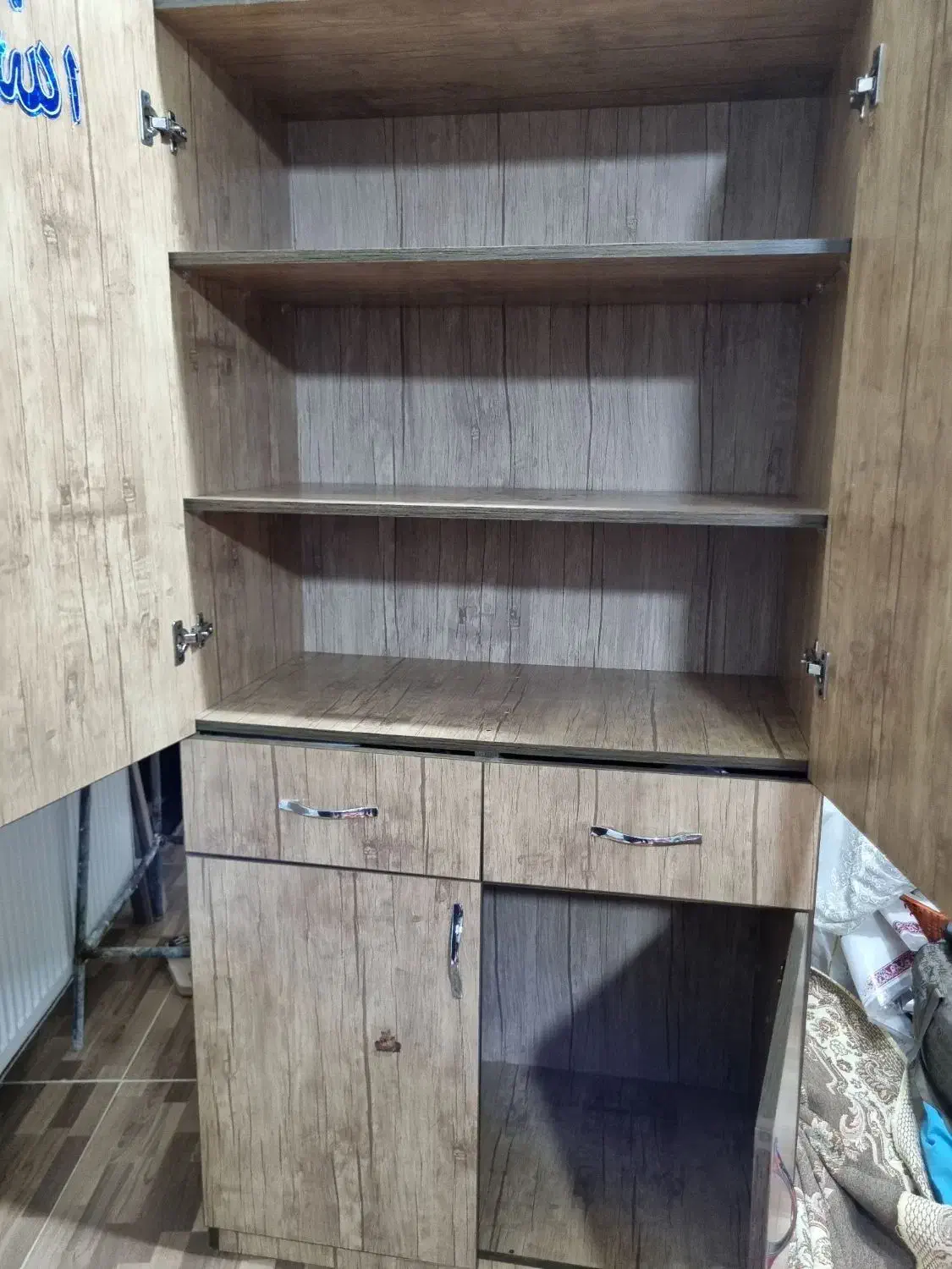 کمد تمام ام در اف mdf|کتابخانه، شلف، قفسه‌های دیواری|نسیم‌شهر, |دیوار