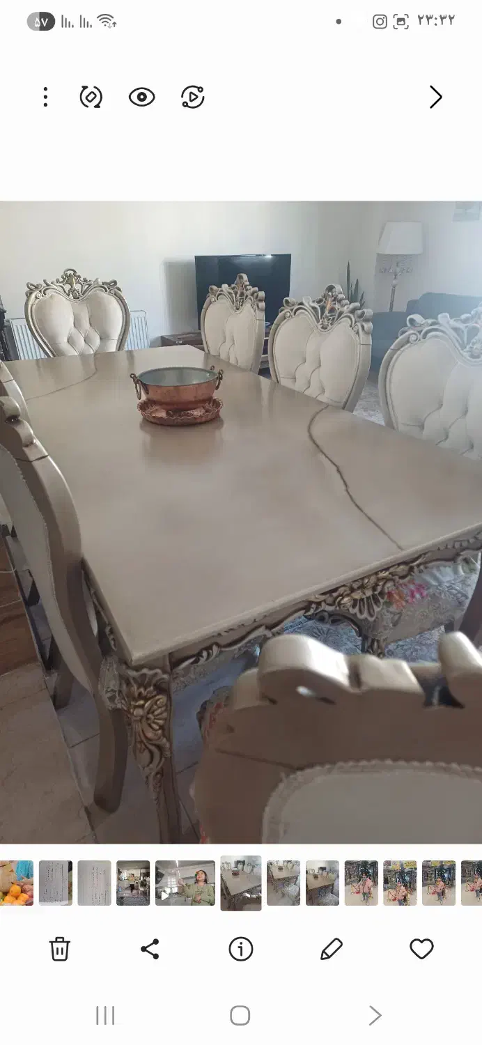 ناهار خوری ۸ نفره|میز و صندلی غذاخوری|پردیس, فاز ۸|دیوار