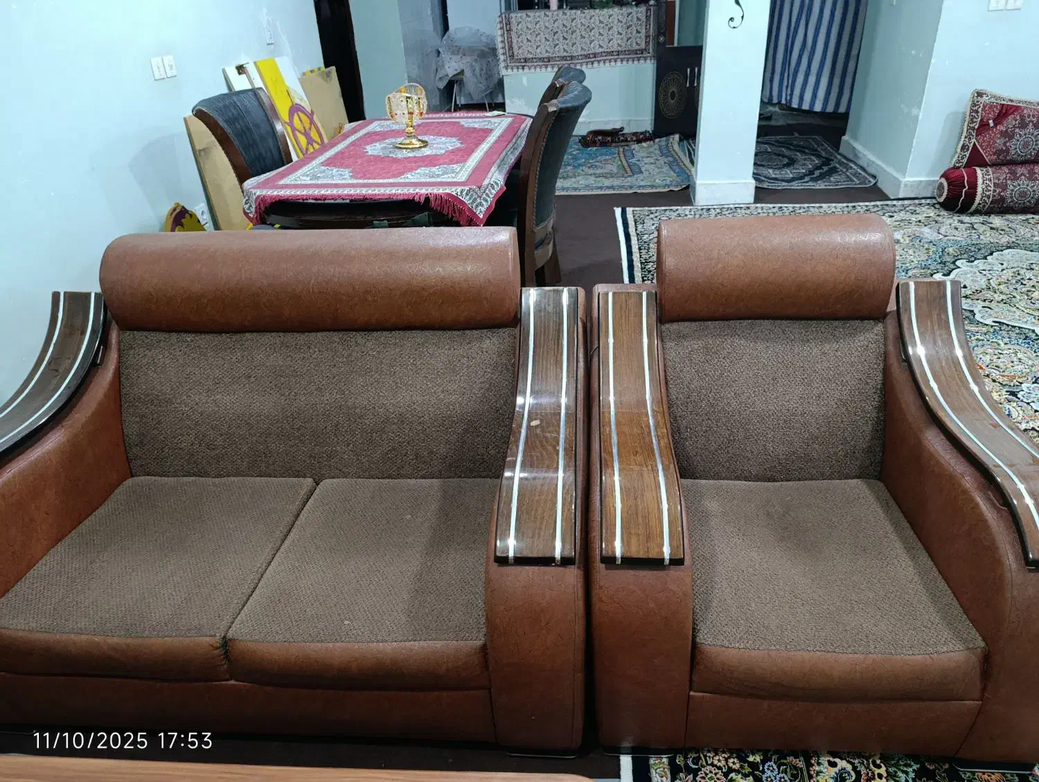 مبل ۷ نفره|مبلمان خانگی و میز عسلی|دهدشت, |دیوار