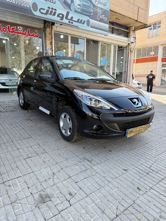 پژو ۲۰۷ پانا اتومات خشک مشکی|خودرو سواری و وانت|کرمانشاه, |دیوار