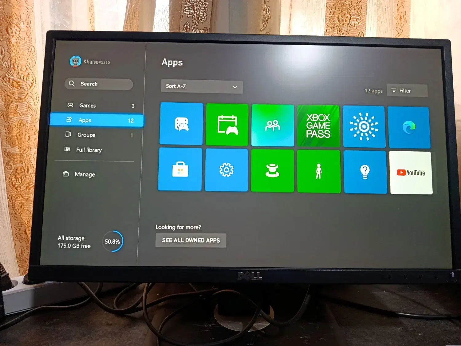 مانیتور 22 اینچ برند dell|رایانه رومیزی|قزوین, |دیوار