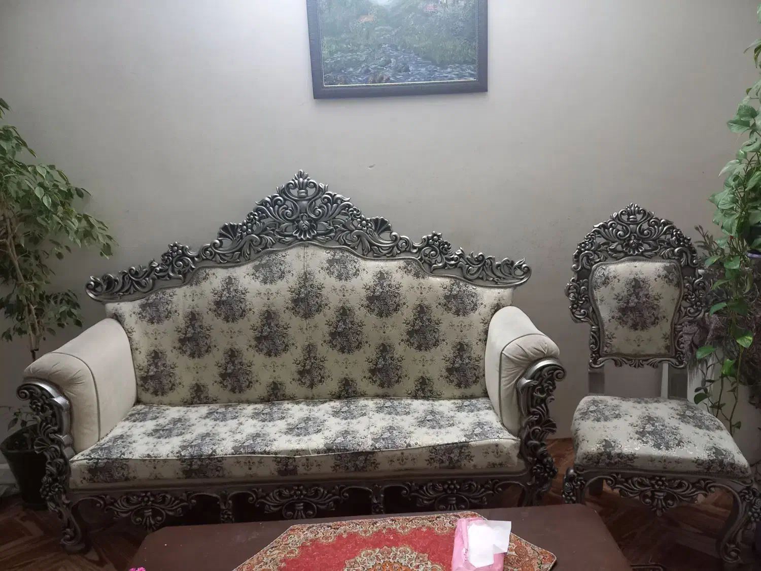 مبل سلطنتی|مبلمان خانگی و میز عسلی|اردبیل, |دیوار