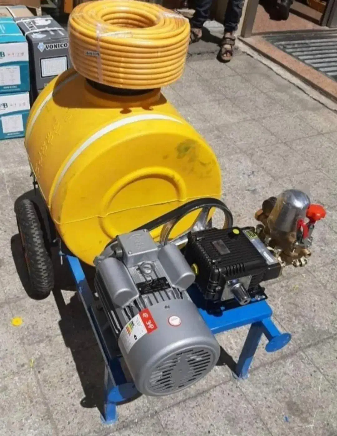 سمپاش فرغونی زنبه ای بنزینی موتور اکسل 8 اسب کامل|ماشین‌آلات صنعتی|تهران, یافت‌آباد|دیوار