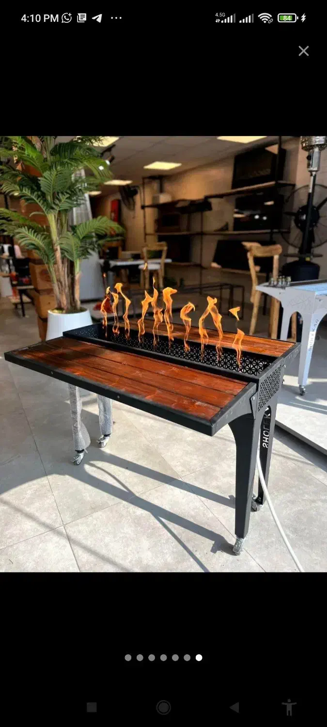 آتشدان تولیدی|میز و صندلی غذاخوری|کرمان, |دیوار