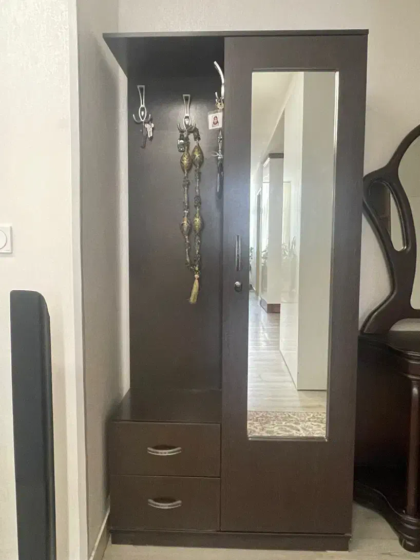 جا کفشی کمد دار و دو کشو|جاکفشی، کمد، دراور|جم, |دیوار