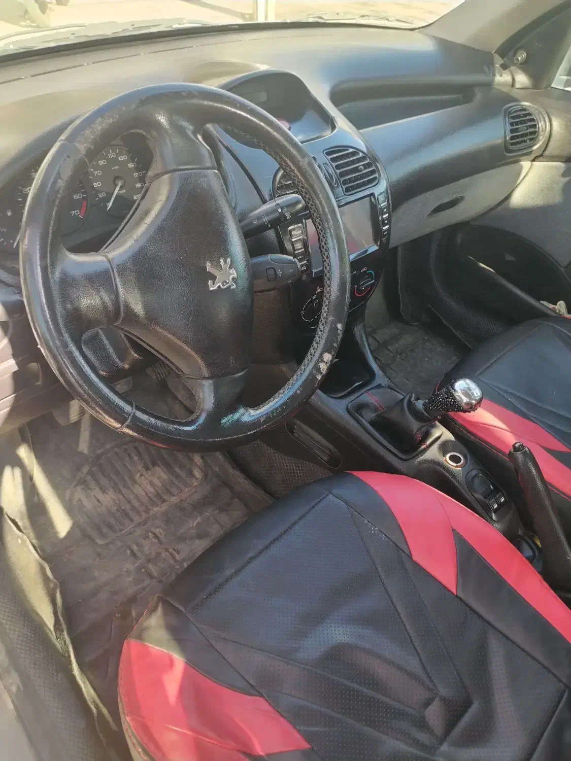 )پژو206 مدل 87 نوک مدادی|خودرو سواری و وانت|سبزوار, قصبه غربی|دیوار